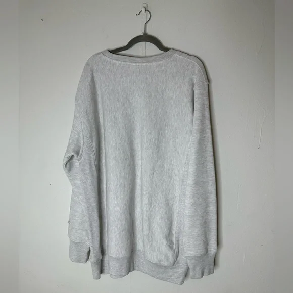 Alabama Champion Reverse Weave Size XLT Crewneck Sweatshirt Heathered Gray - Picture 4 of 4